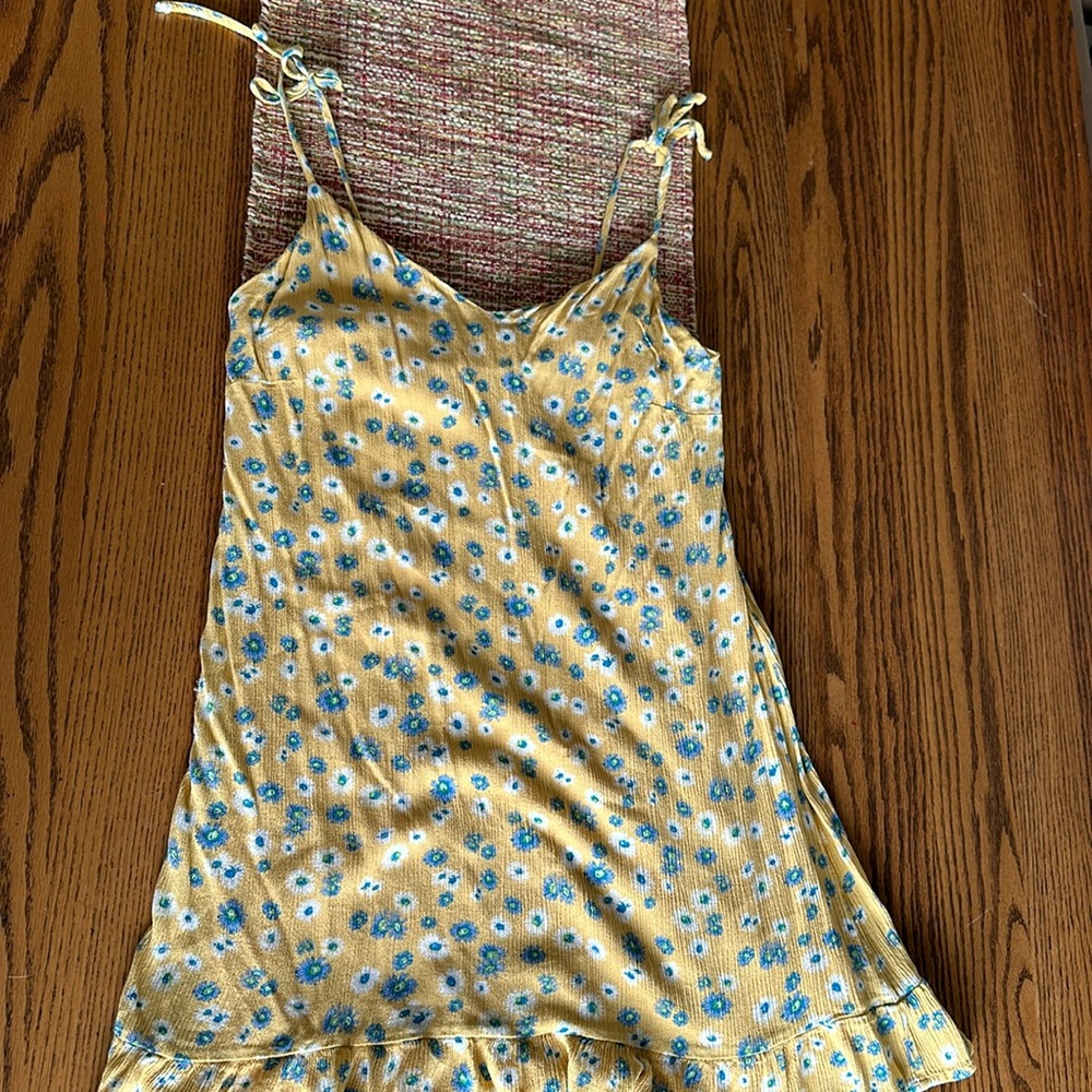 Yellow sun dress